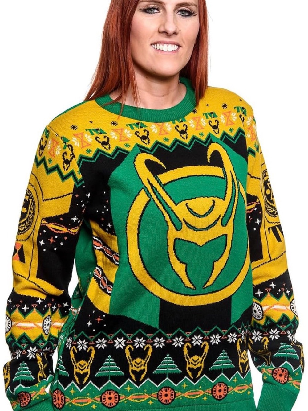 Marvel Loki: The Christmas Variant Ugly Christmas Sweater